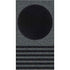 Black and Grey Stripes Xbox Series S Skins